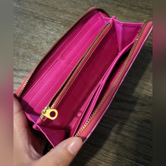 MARC BY MARC JACOBS gold and pink/Fuisha color Leather Wallet - Picture 10 of 16